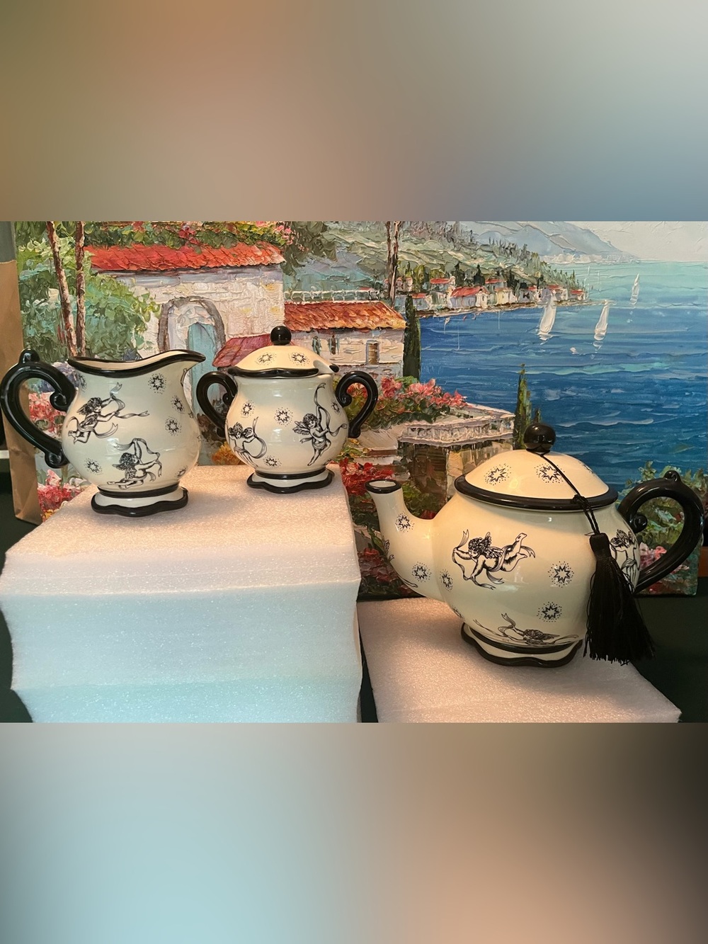 Cheri Lane Amour Love Teapot sets